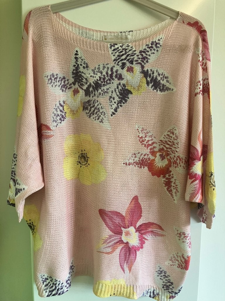 Roze truitje met korte mouwen Anna Catharina maat XL Nieuw, Maat 46/48 (XL) of groter, Nieuw, Ophalen of Verzenden, Roze