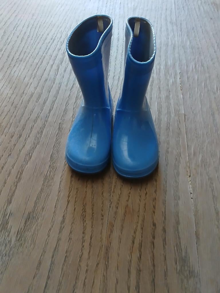 Stoere Blauwe Regenlaarzen – Maat 25, Gebruikt, Jongen of Meisje, Ophalen of Verzenden, Laarzen