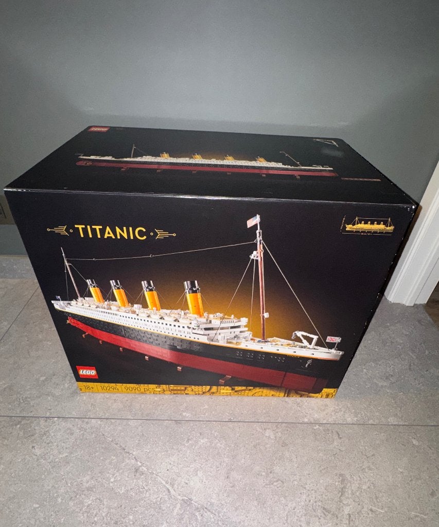 Set Lego 10294 - Titanic, Neuf, Enlèvement ou Envoi, Ensemble complet, Architecture