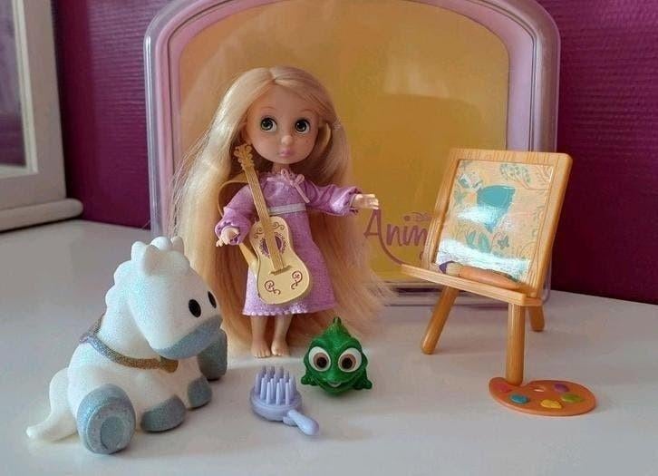 Disney animator's collection Rapunzel koffertje, Verzamelen, Ophalen of Verzenden, Gebruikt, Popje