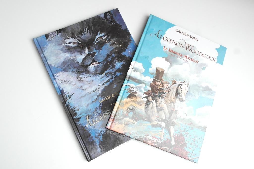 Bd ALGERNON WOODCOCK tomes 5 et 6 (EO ttbe), Gelezen, Ophalen of Verzenden, Meerdere stripboeken, SOREL / GALLIE