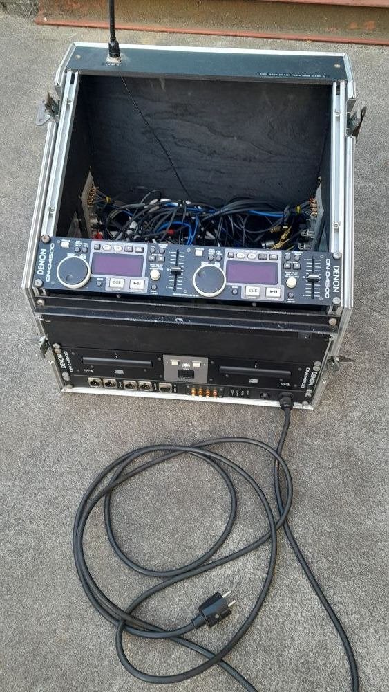 Denon D4500 + flightcase, Muziek en Instrumenten, Dj-sets en Draaitafels, Gebruikt, Dj-set, Denon, Ophalen
