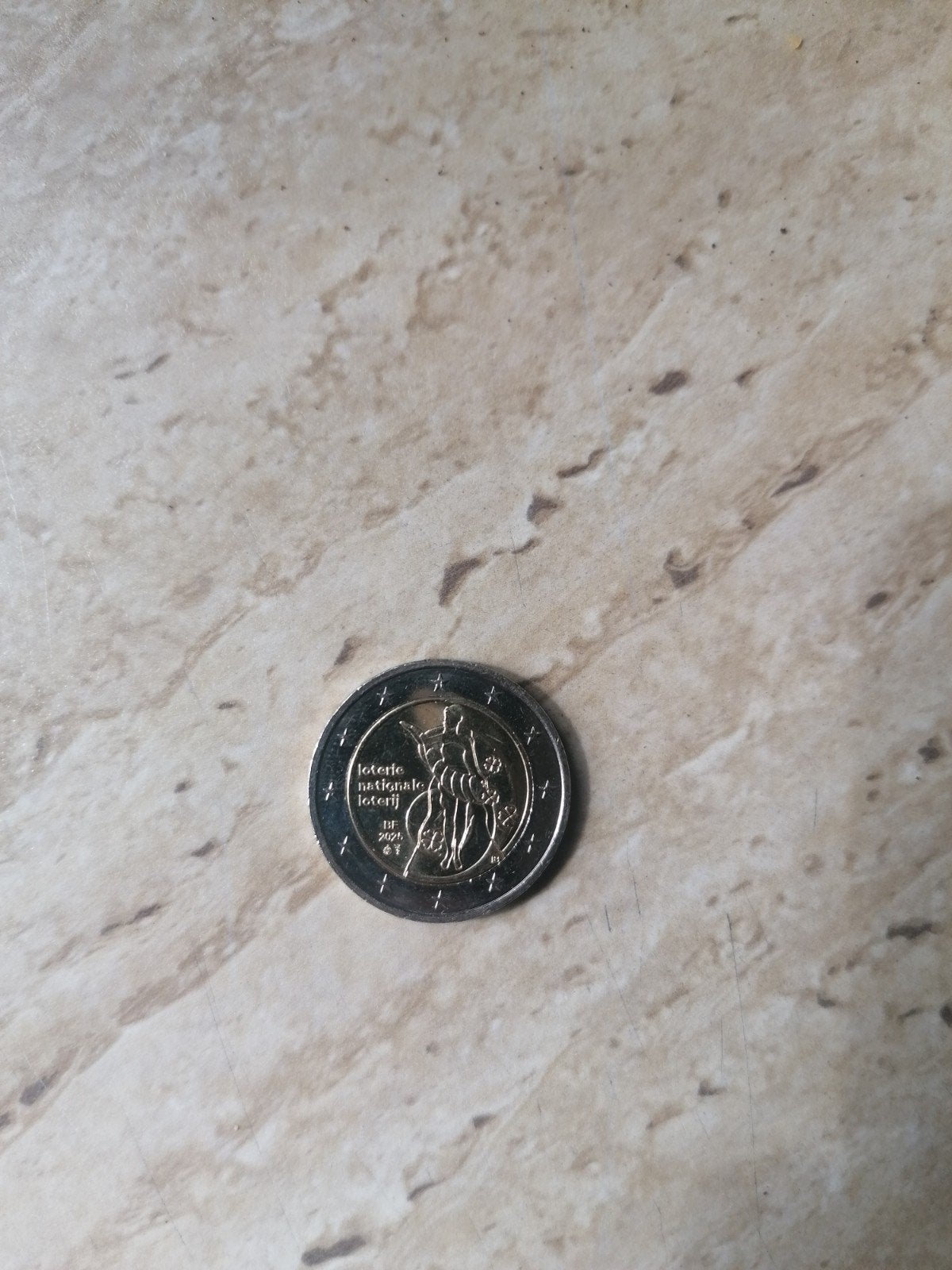 2euro nationale loterij, Ophalen