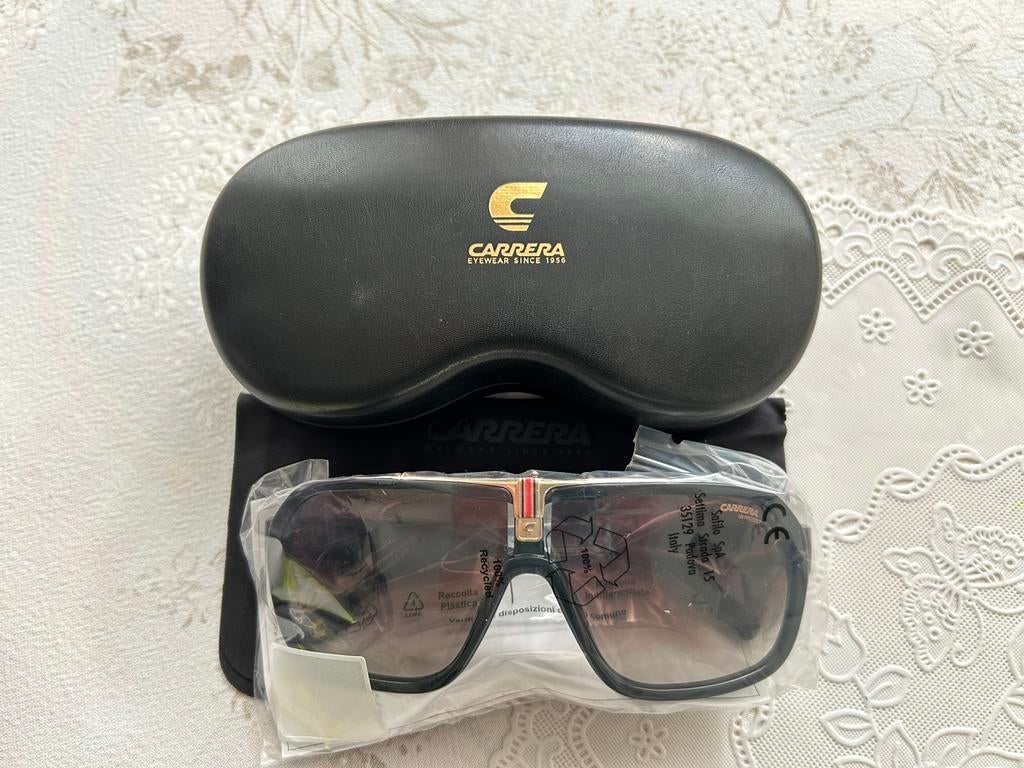 Carrera zonnenbril Nieuw ongebruikt, Zonnebril, Zwart, Carrera, Nieuw