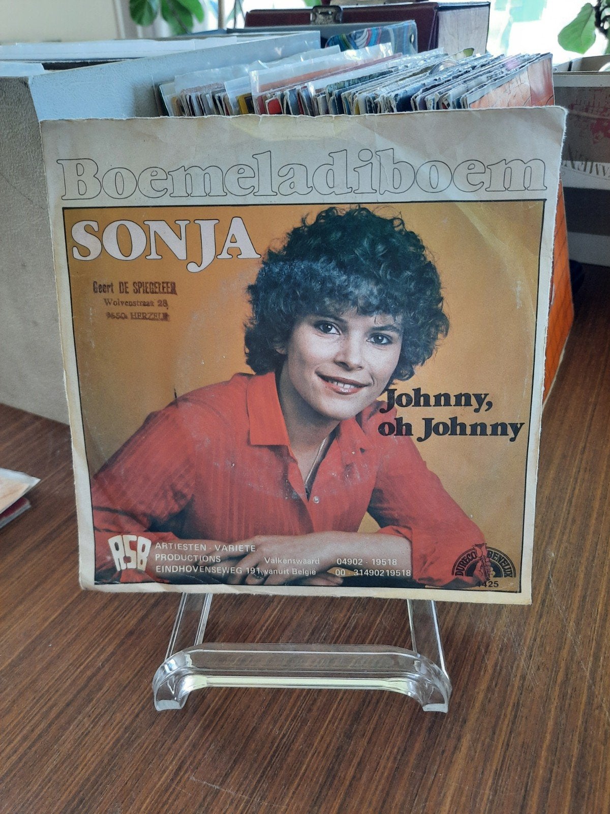 Single Sonja.Boemeladiboem-Johnny, Oh Johnny., Ophalen of Verzenden