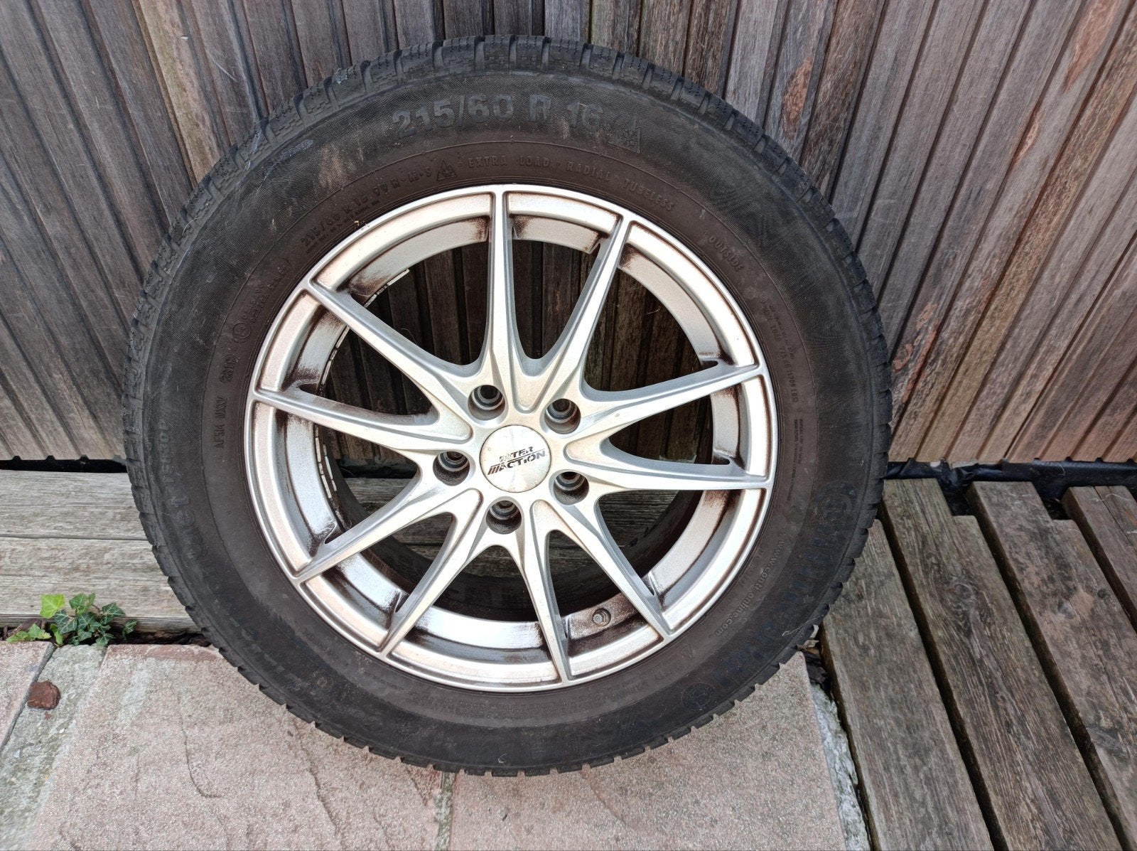 Pneus d'hiver avec jante 215/60 R16, Pneus et Jantes, 16 pouces, Véhicule de tourisme, Enlèvement