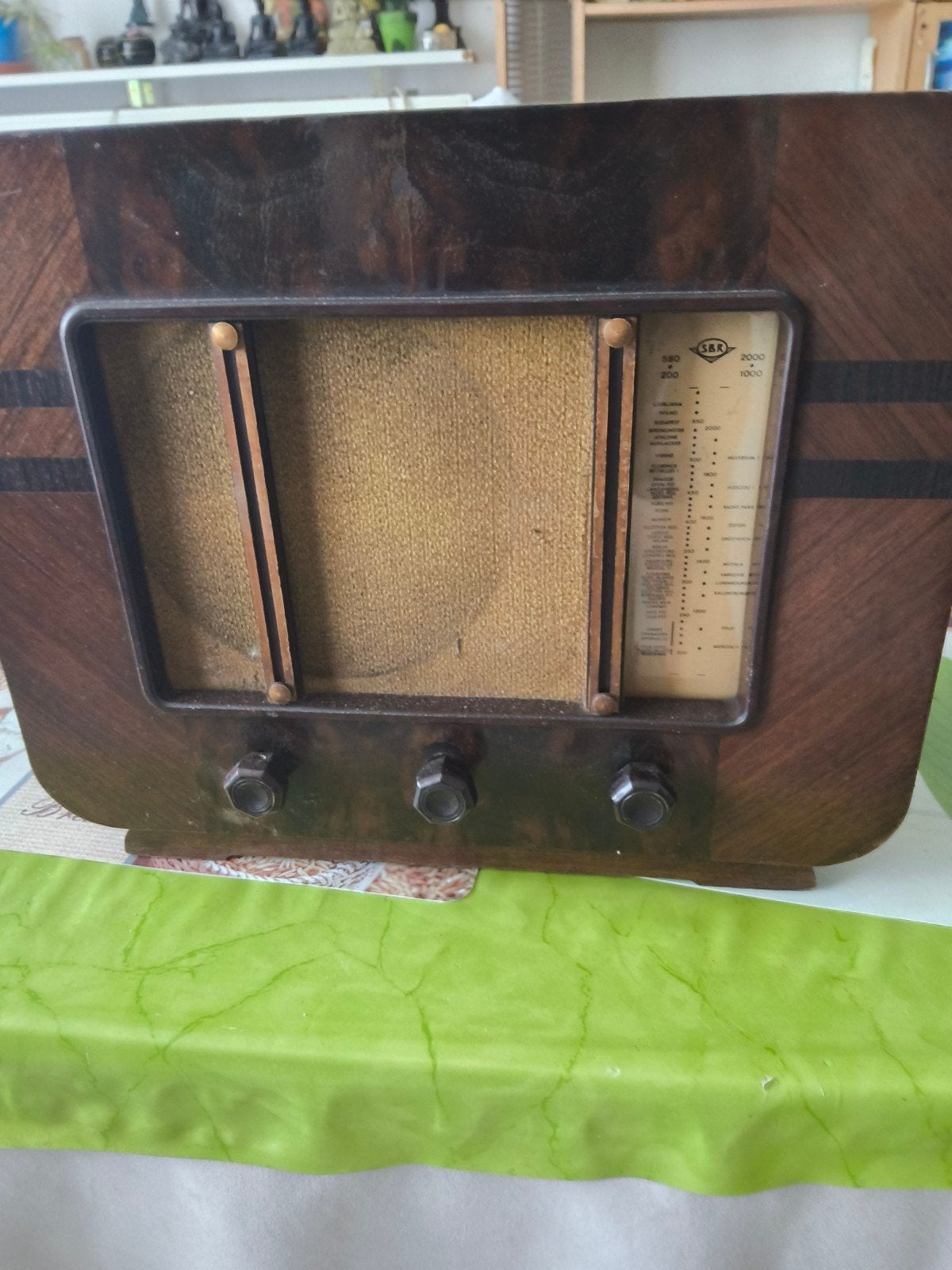 SBR radio, Antiek en Kunst, Ophalen of Verzenden