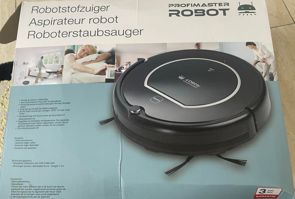 Robotstofzuiger nieuw !, Electroménager, Enlèvement, Comme neuf, Aspirateur robot