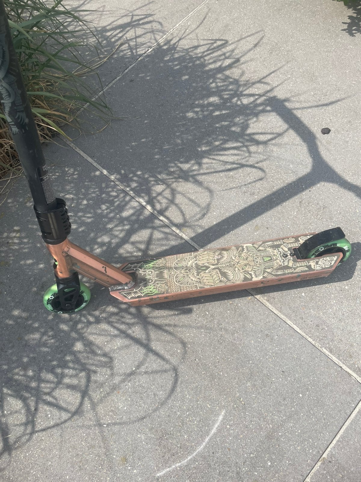Stunt step, Fietsen en Brommers, Steps, Ophalen, Gebruikt, Gewone step