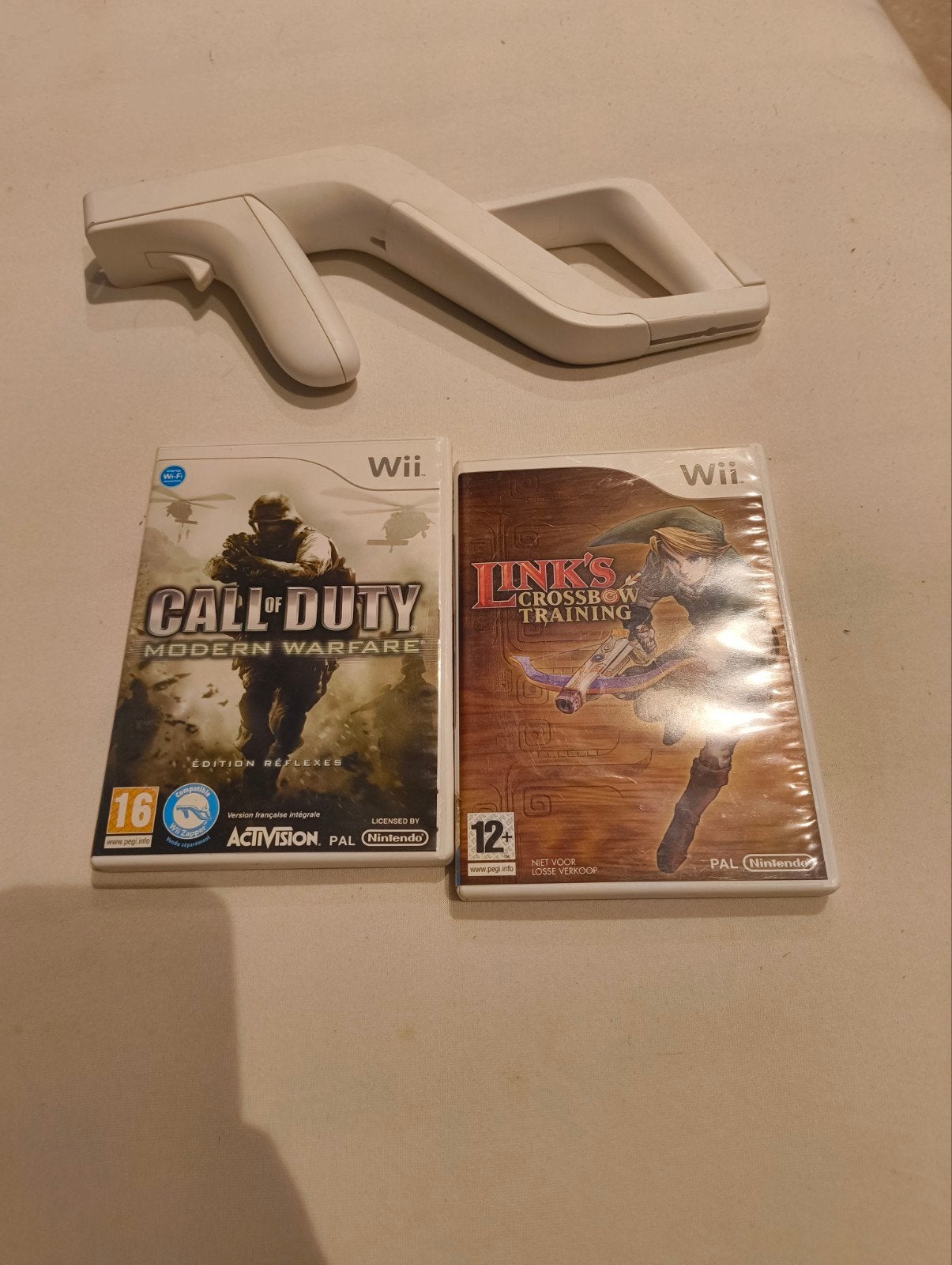 Wii games met de schieter er bij, Games en Spelcomputers, Games | Nintendo Wii, Gebruikt, 1 speler, Vanaf 12 jaar, Ophalen