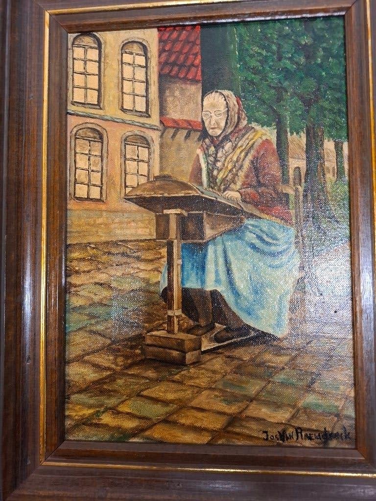 schilderij, Antiek en Kunst, Kunst | Schilderijen | Klassiek, Ophalen