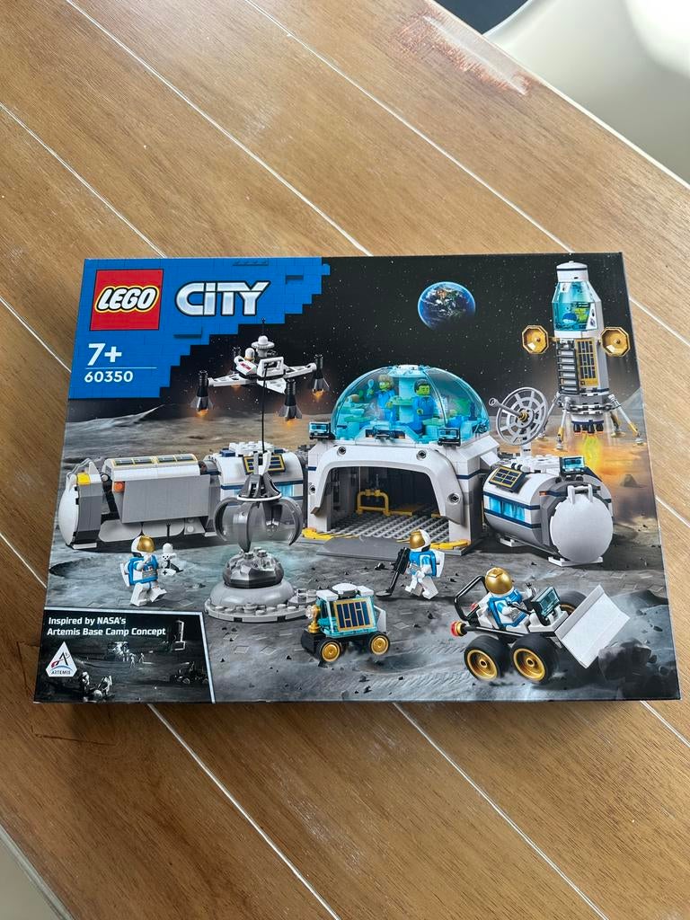 LEGO 60350 Lunar Research Base, Ophalen of Verzenden, Nieuw, Complete set, Lego