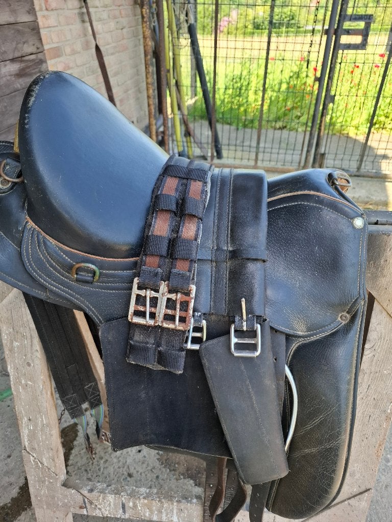 Selle pour cheval en cuir Forestier, Animaux & Accessoires, Enlèvement