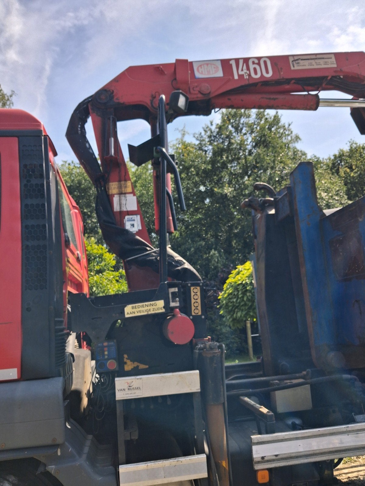 Vrachtwagen man tgs 26.320 kraan containersysteem, Autos, Achat, Boîte manuelle, MAN, Particulier
