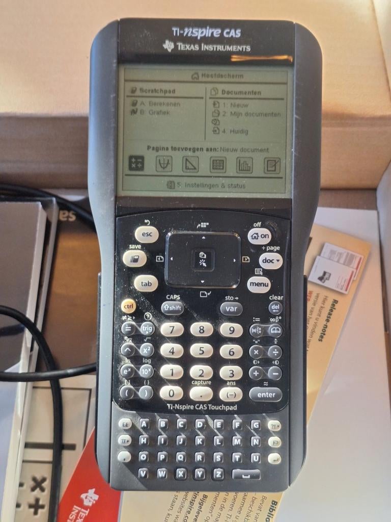 TI nspire CAS, Diversen, Rekenmachines, Ophalen