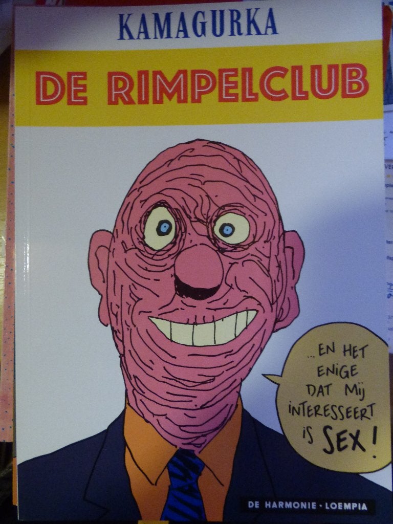 kamagurka ,  de rimpelclub ,   softcover is nieuw, Boeken, Ophalen of Verzenden