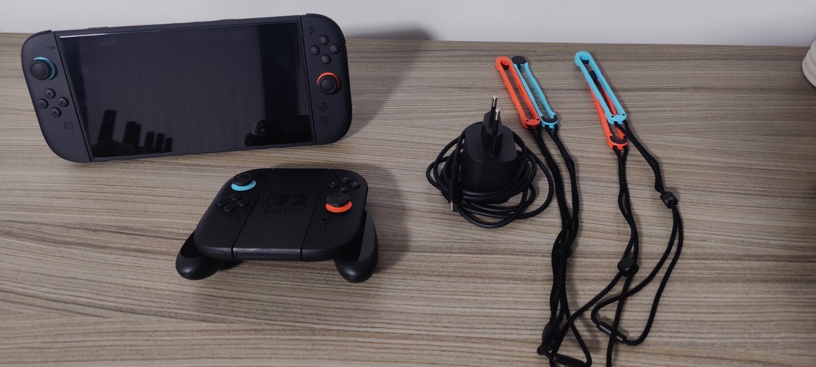 Nintendo Switch 2 + accessoires + 2 games, Ophalen of Verzenden, Zo goed als nieuw, Met 2 controllers, Met games