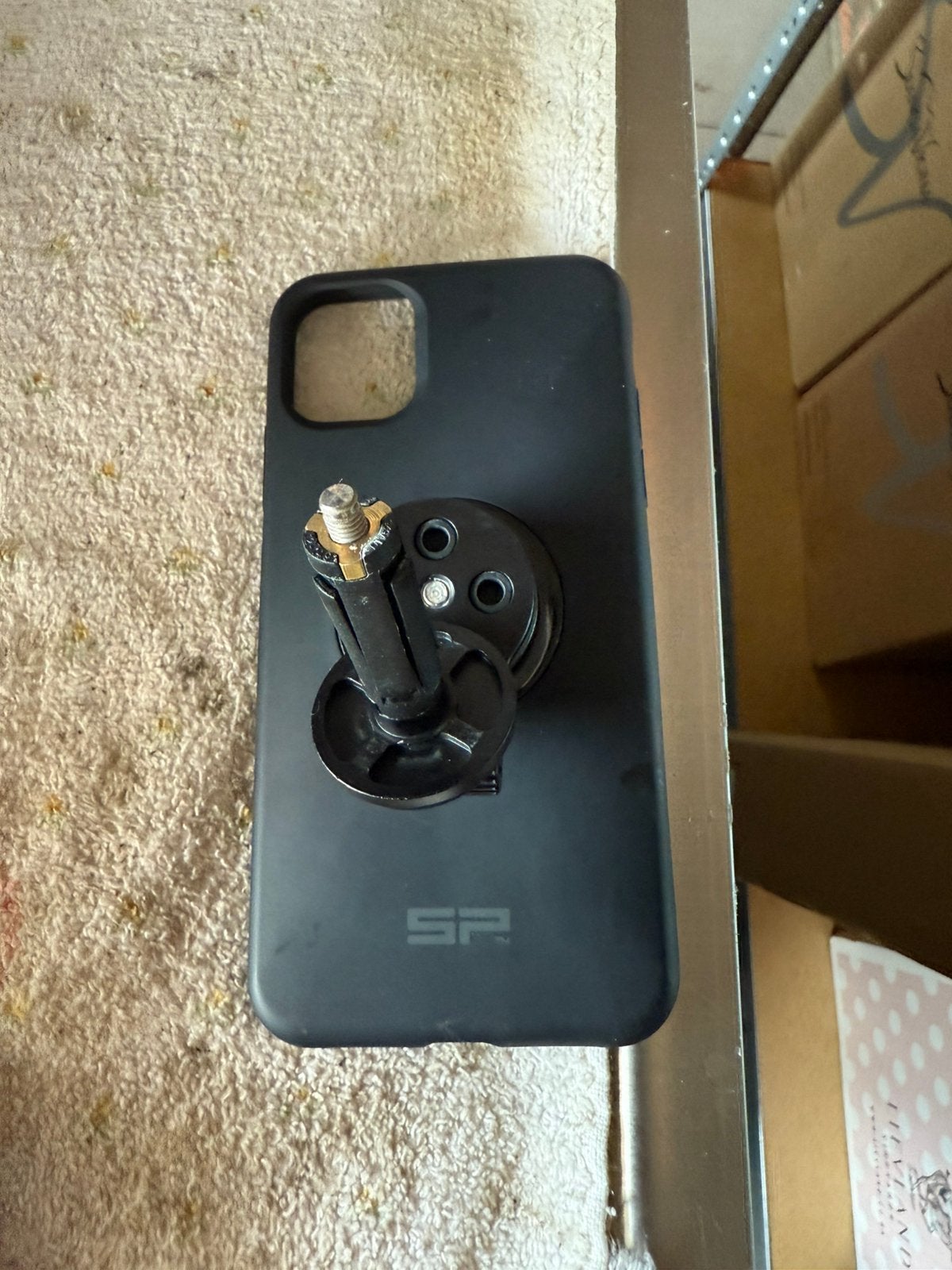 Sp connect telefoonhouder moto iphone 11, Envoi, Comme neuf, SP Connect, IPhone 11