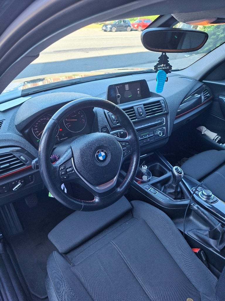 bmw serie 1, Auto's, BMW, Euro 5, Zwart, 4 cilinders, 1600 cc