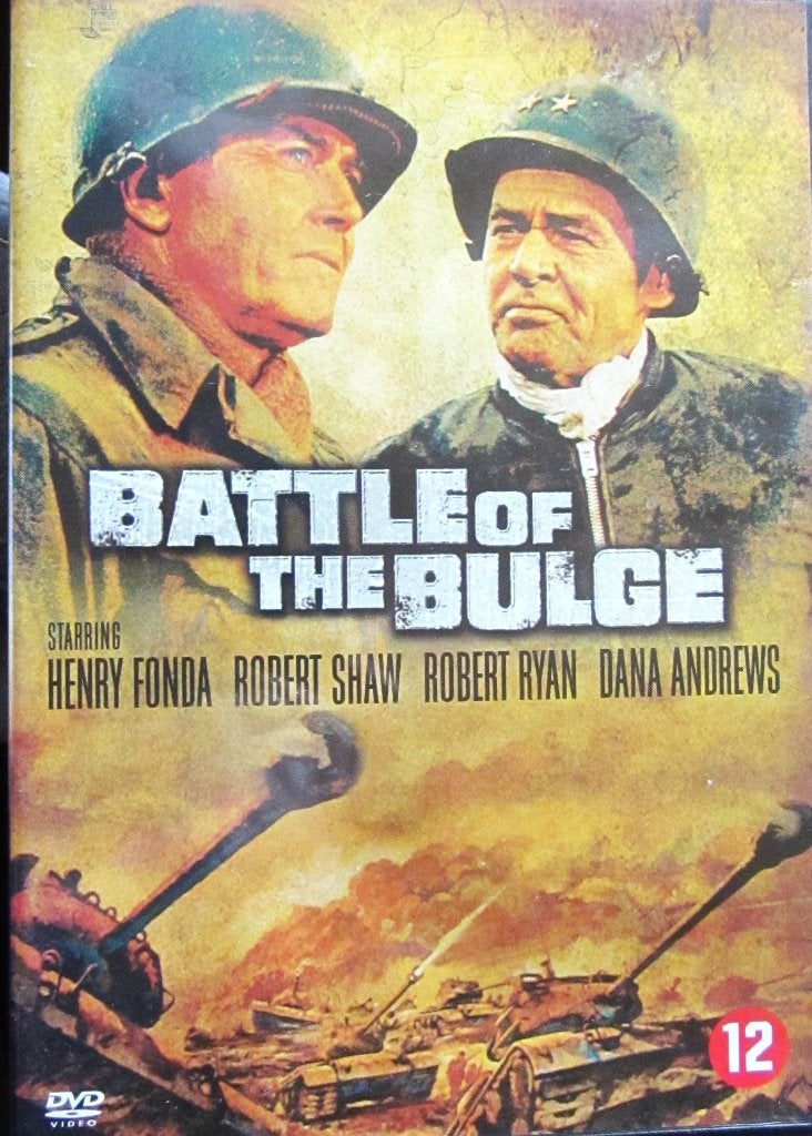 DVD OORLOG- BATTLE OF THE BULGE (HENRI FONDA ....) 1965, Enlèvement ou Envoi, Guerre, Tous les âges, Comme neuf