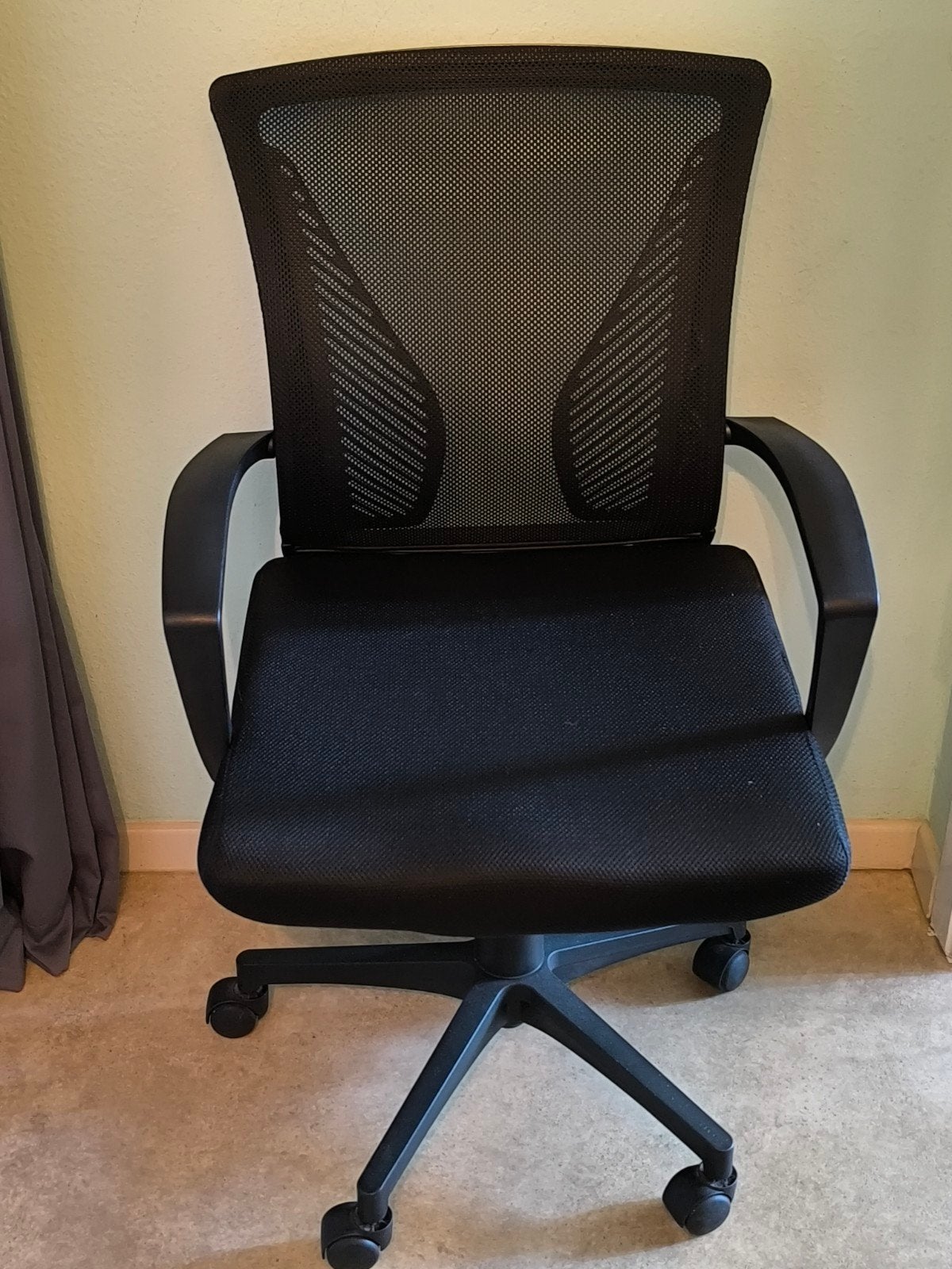 Chaise d'ordinateur, Enlèvement, Utilisé, Noir, Chaise de bureau