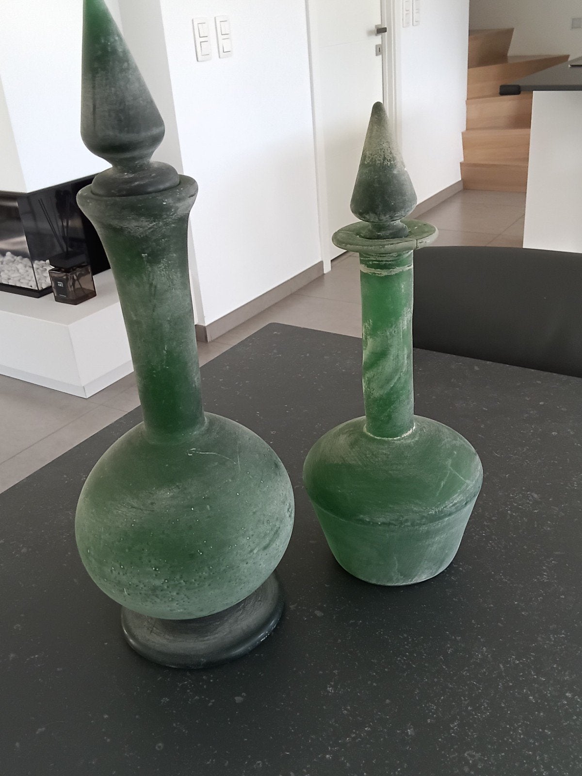 Mooie decoratieve kruiken in vaas, Antiek en Kunst, Ophalen