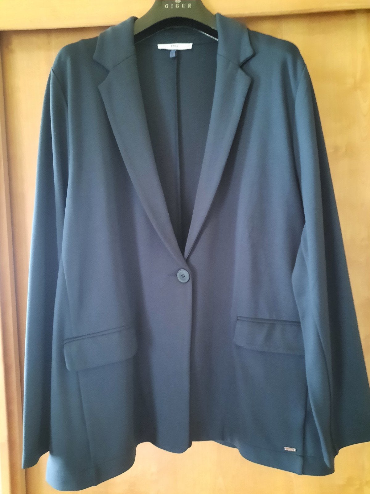 donkerblauwe blazer van BRAX maat 46, Kleding | Dames, Jasjes, Kostuums en Pakken, Ophalen, Maat 46/48 (XL) of groter, Nieuw, Jasje