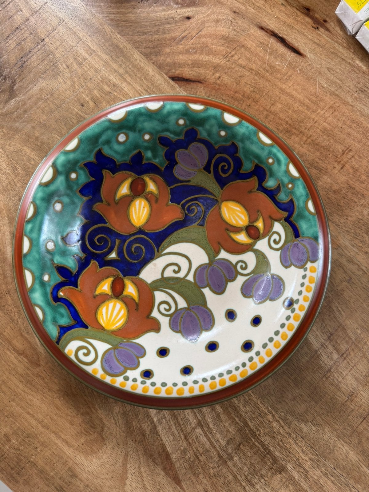 Gouda plateel wandbord, Antiek en Kunst, Ophalen
