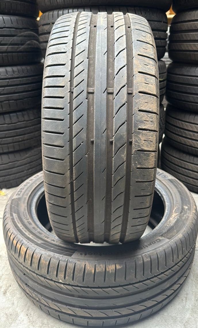 2354517 235/45/17 235/45R17 zomerbanden merk Continental, Ophalen, Zo goed als nieuw
