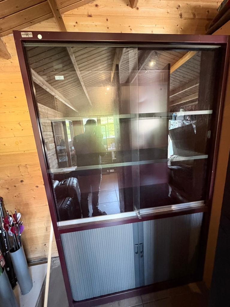 Metalen kast, Ophalen, Gebruikt, 100 tot 150 cm, Metaal