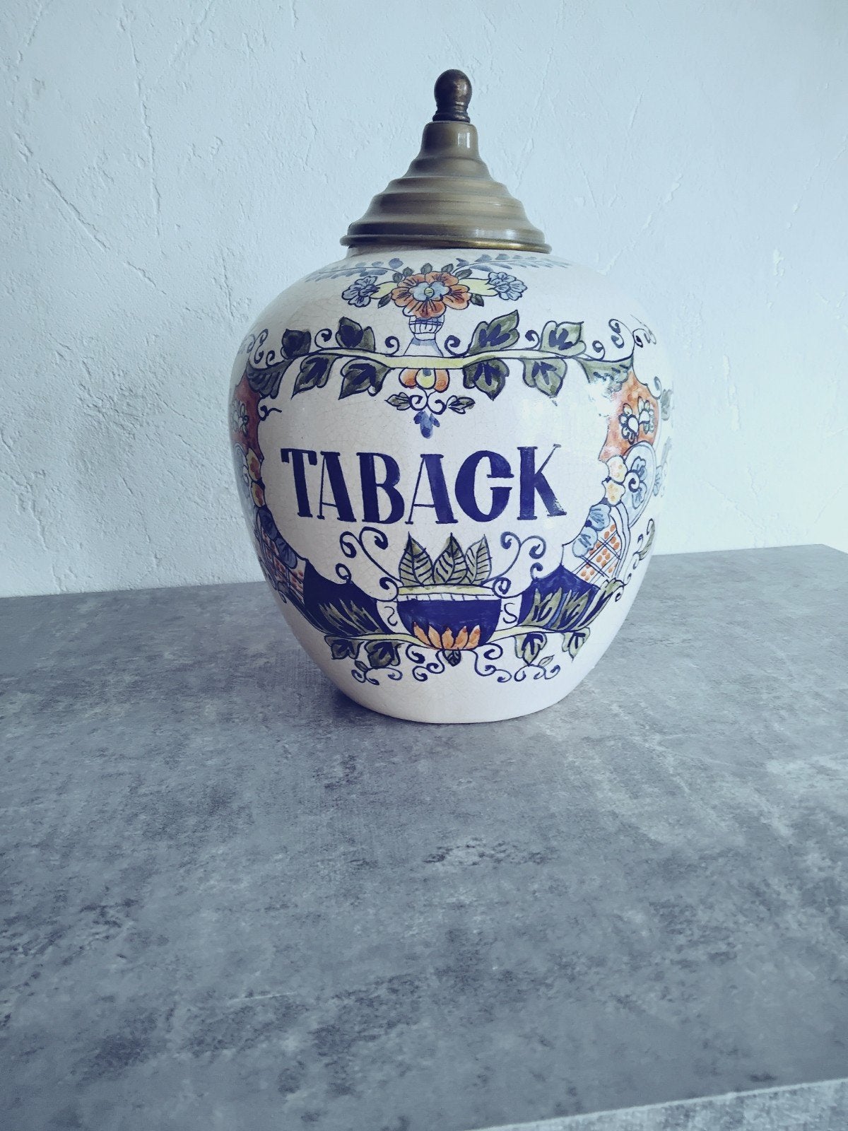 18  19 eeuwse tabakspot, Ophalen