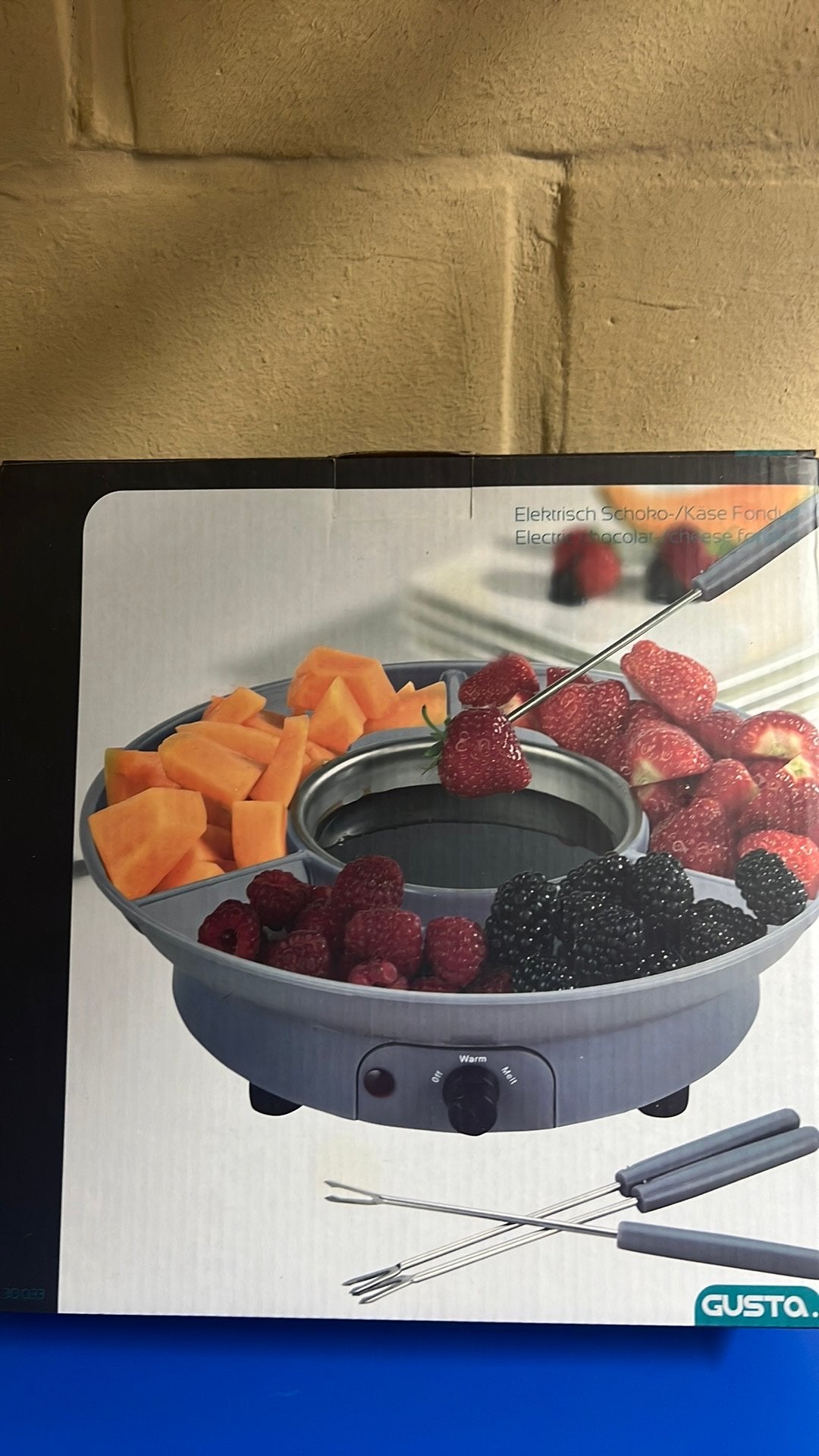Chocolade/ kaas fondue cash te betalen boj afhaal, Electroménager, Appareils à gourmet, Enlèvement, Comme neuf