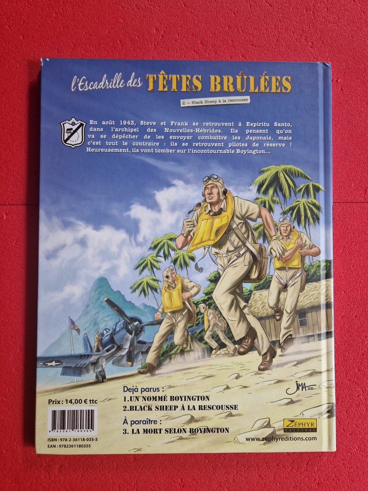 Bd l escadrille des têtes brûlées 2,EO, Ophalen of Verzenden