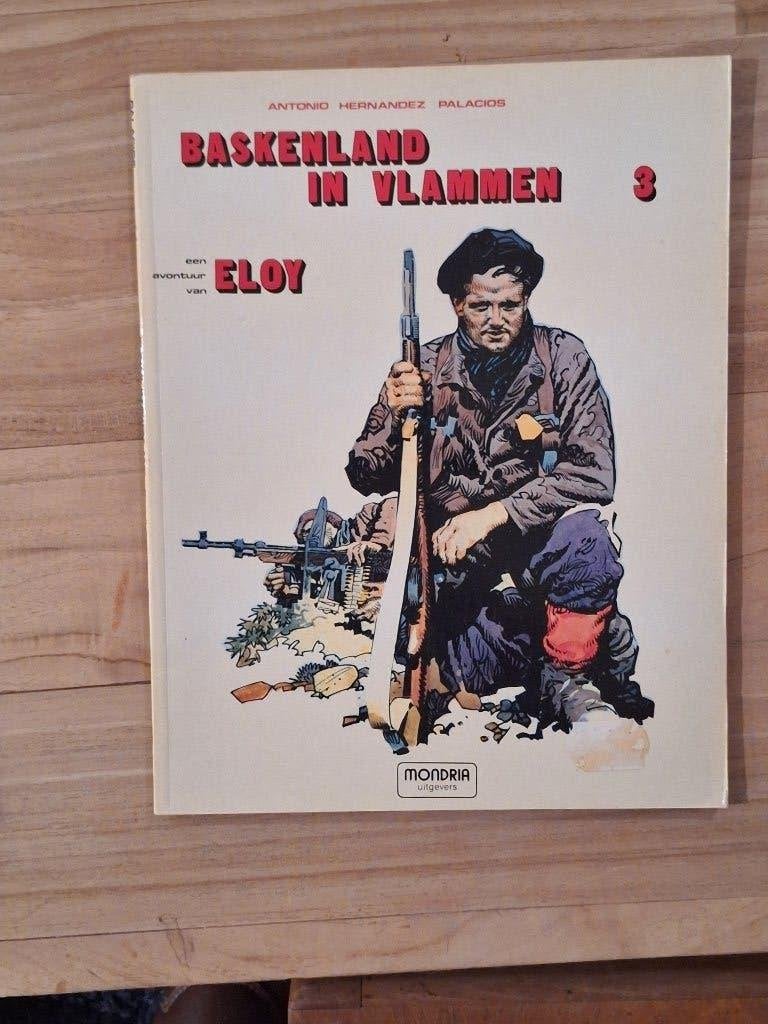 Eloy 3: Baskenland in vlammen, Eén stripboek, Ophalen of Verzenden, Gelezen