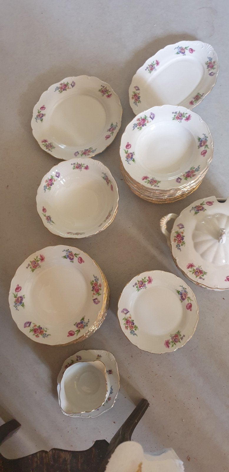 Czechoslovakia 1792 tea set bavria cofee set, Antiek en Kunst, Antiek | Servies compleet, Ophalen