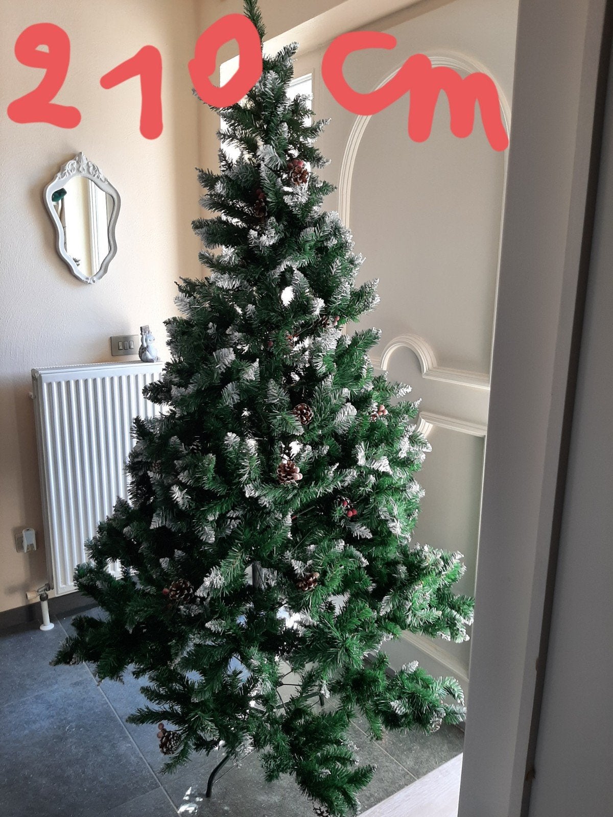 kerstboom  210 cm, Diversen, Ophalen