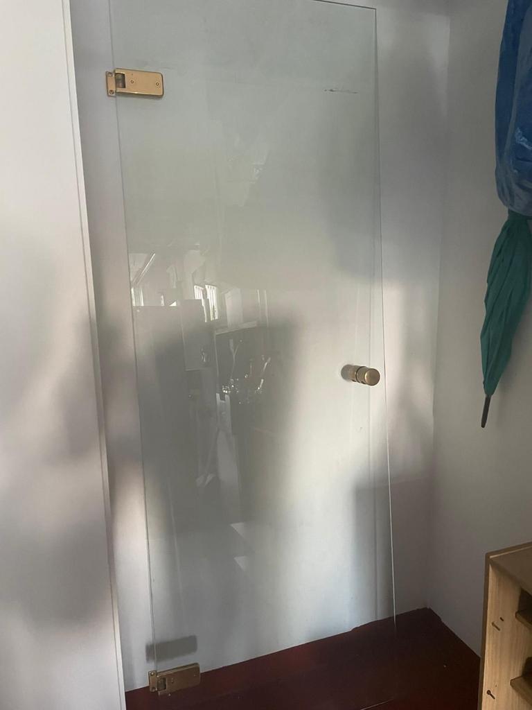 GRATIS Glazen deur, Doe-het-zelf en Bouw, Deuren en Vliegenramen, Ophalen, Minder dan 80 cm, Binnendeur, 200 tot 215 cm