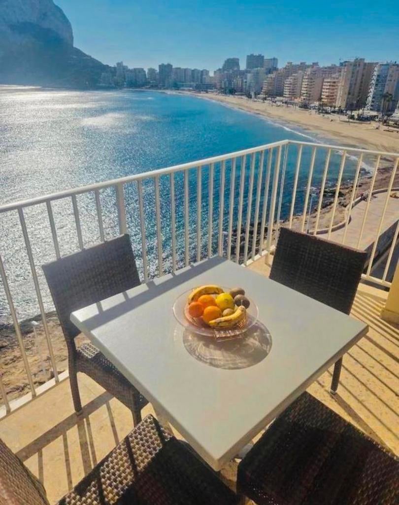 🇪🇸 Calpe (Costa Blanca) 1ère ligne face à la mer., Vakantie, Vakantiehuizen | Spanje, Costa Blanca, Appartement, Internet, Aan zee