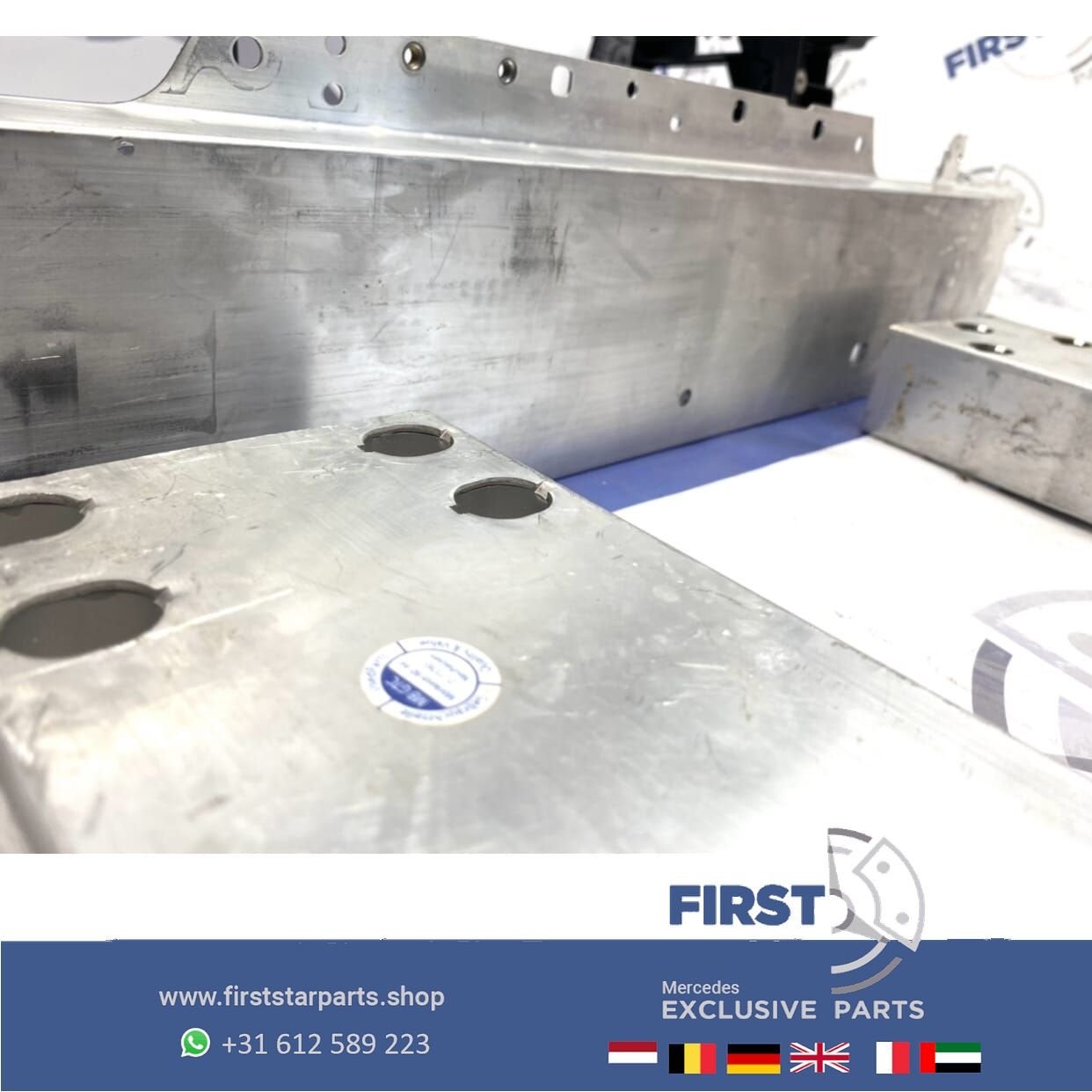 W253 C253 GLC VOORFRONT ALUMINIUM FRONT Mercedes 2016-2021 O, Utilisé, -, Avant, -