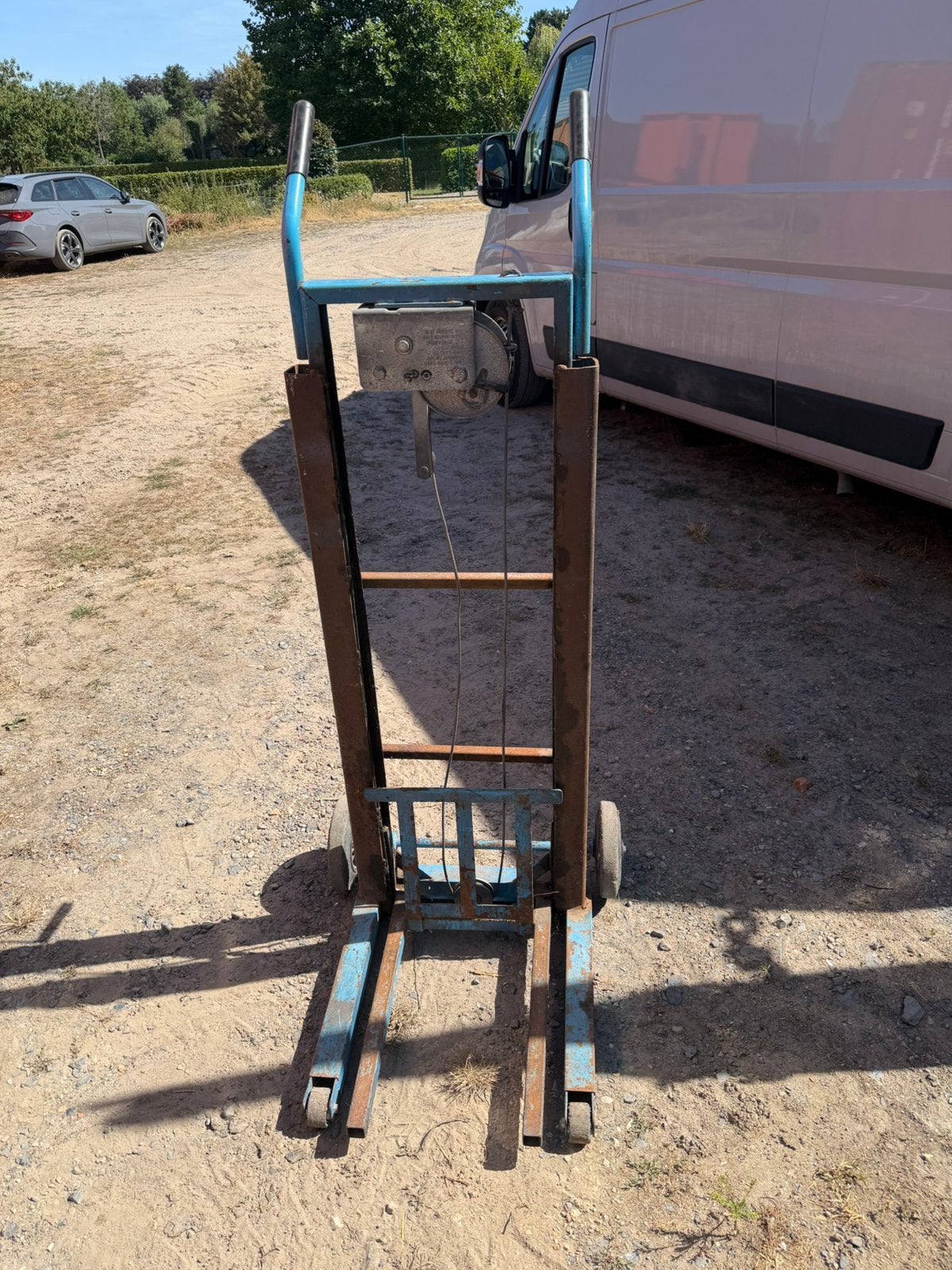 Hef-steekwagen, Doe-het-zelf en Bouw, Transportwagens, Ophalen, Gebruikt, Steekwagen