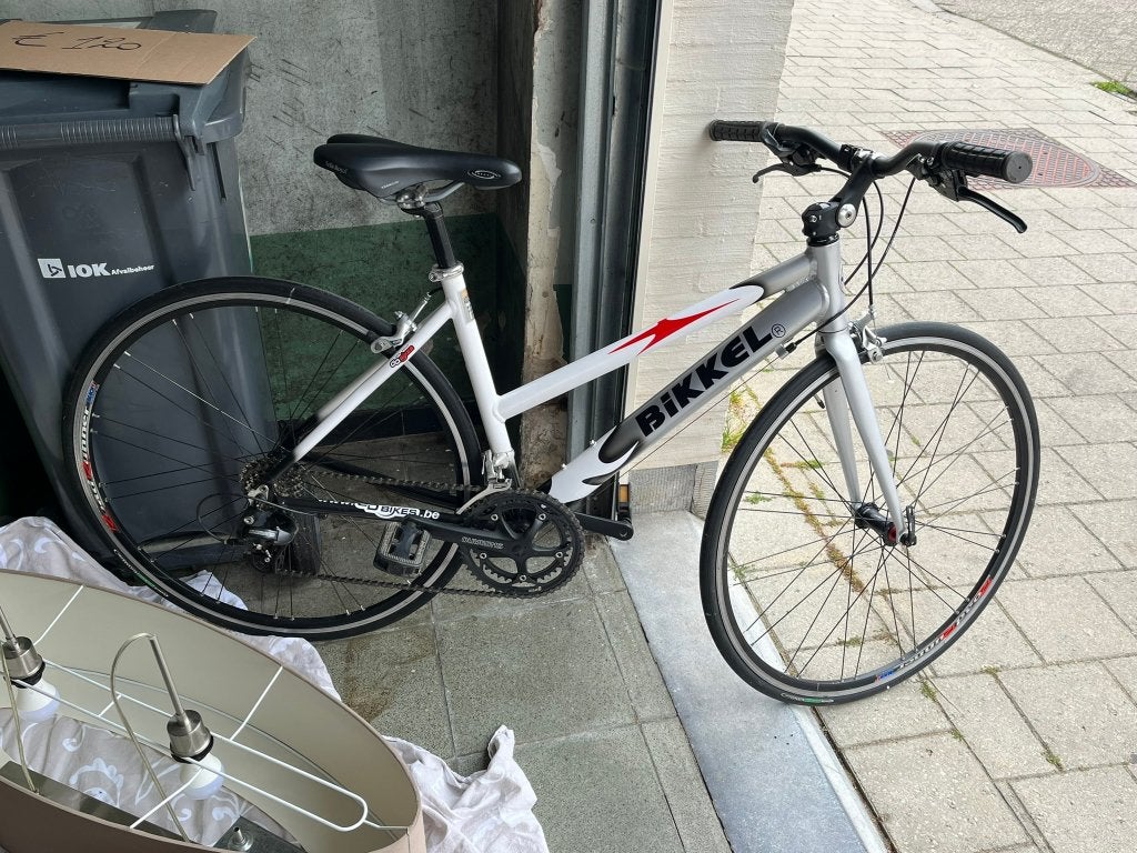 Sportieve damesfiets Bikkel, Fietsen en Brommers, Gebruikt, Velgrem, 47 tot 50 cm, Versnellingen