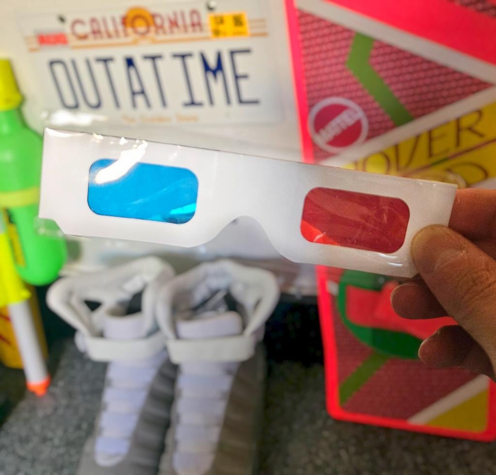 Lunette 3D style retro back to the future 80s, Enlèvement ou Envoi