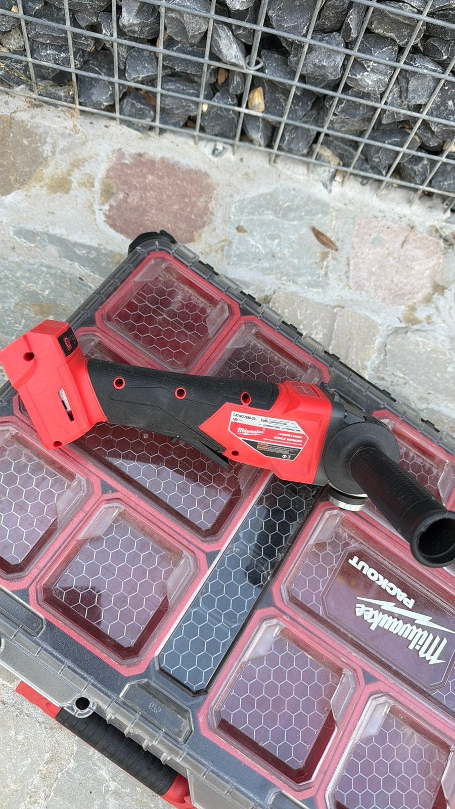 Nieuwe batterijslijpmachine, Doe-het-zelf en Bouw, Ophalen, Zo goed als nieuw