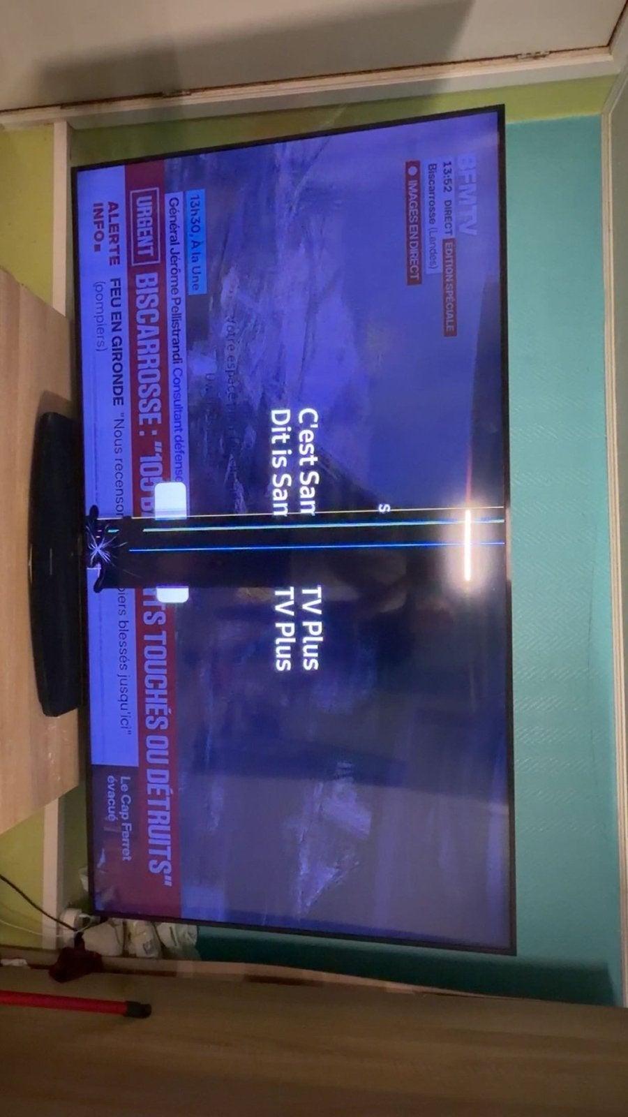 Télévision Samsung, TV, Hi-fi & Vidéo, Enlèvement, Utilisé