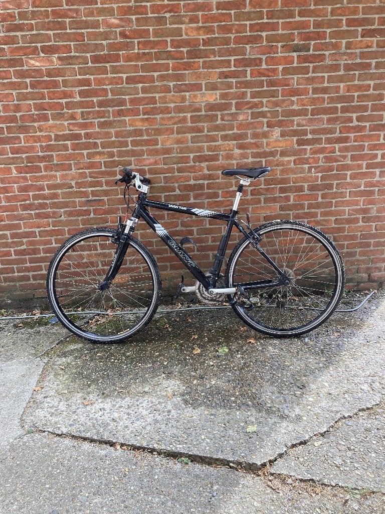 Giant Green Park Herenfiets, Fietsen en Brommers, Ophalen, Gebruikt, Velgrem, Versnellingen