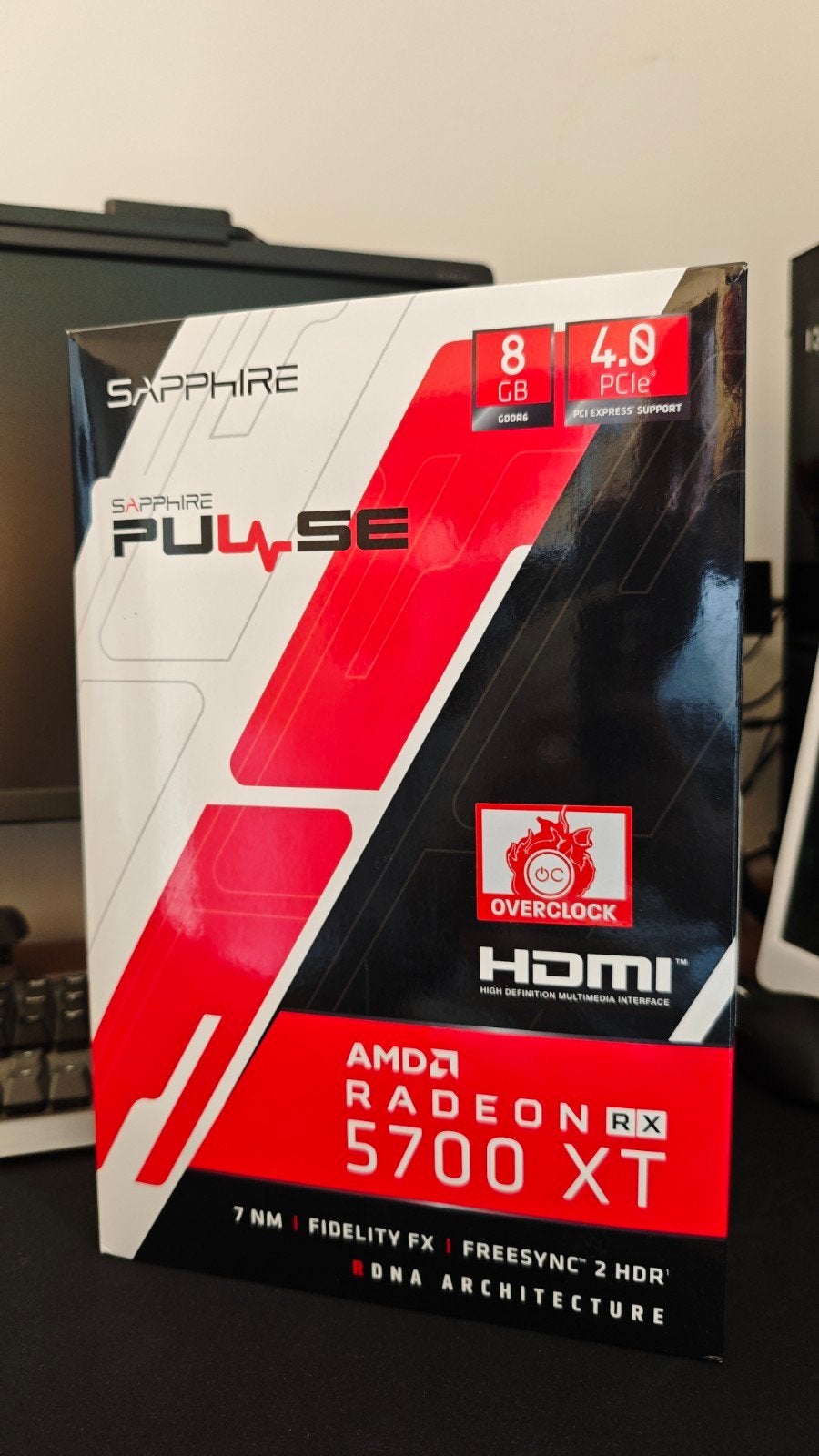 Sapphire Pulse AMD Radeon RX 5700 XT 8 Go, Informatique & Logiciels, AMD, Enlèvement ou Envoi, GDDR6, PCI-Express 4