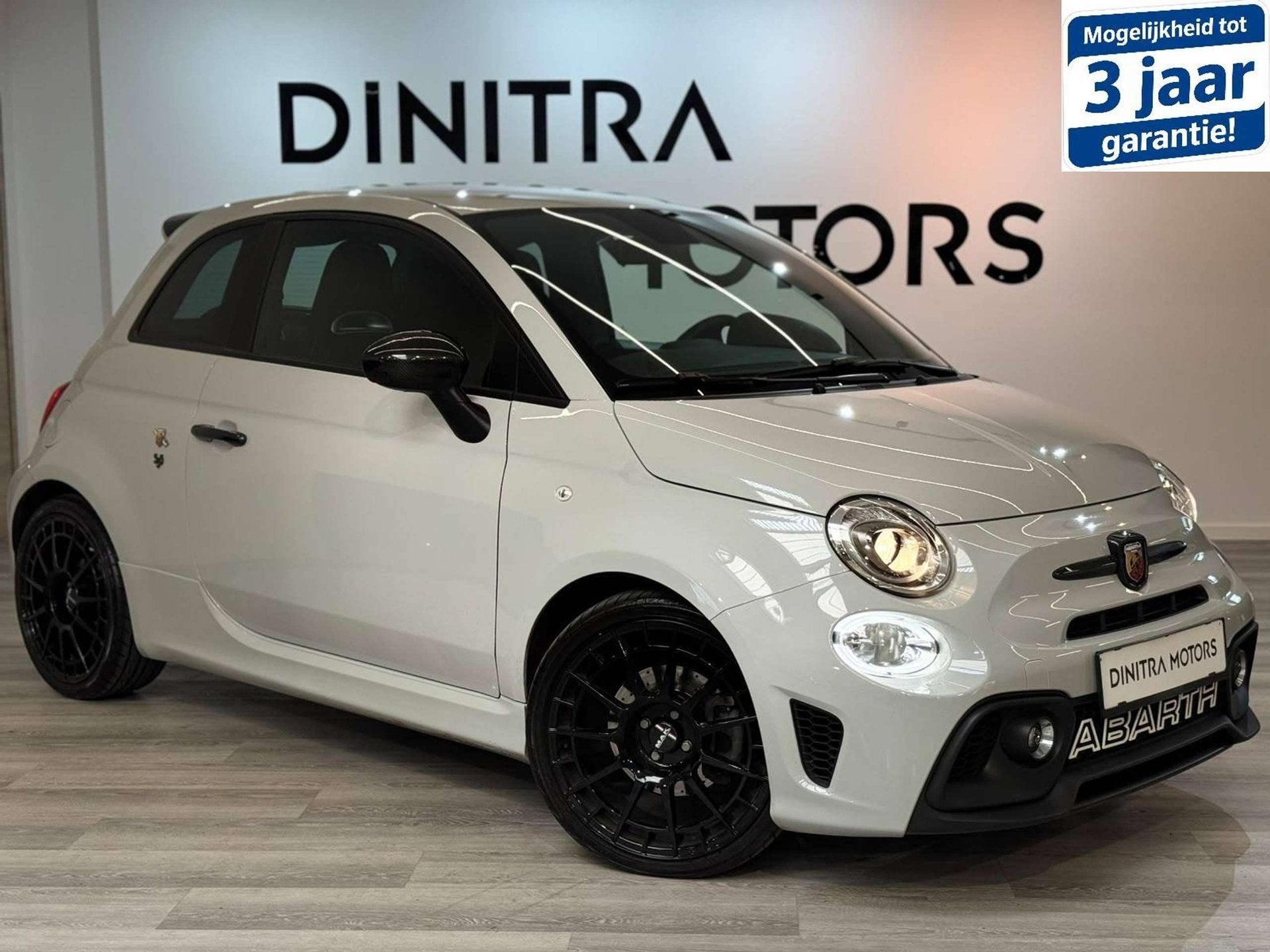 Abarth 595 1.4 T-Jet Competizione, Autos, Argent ou Gris, Achat, Boîte manuelle, Alcantara