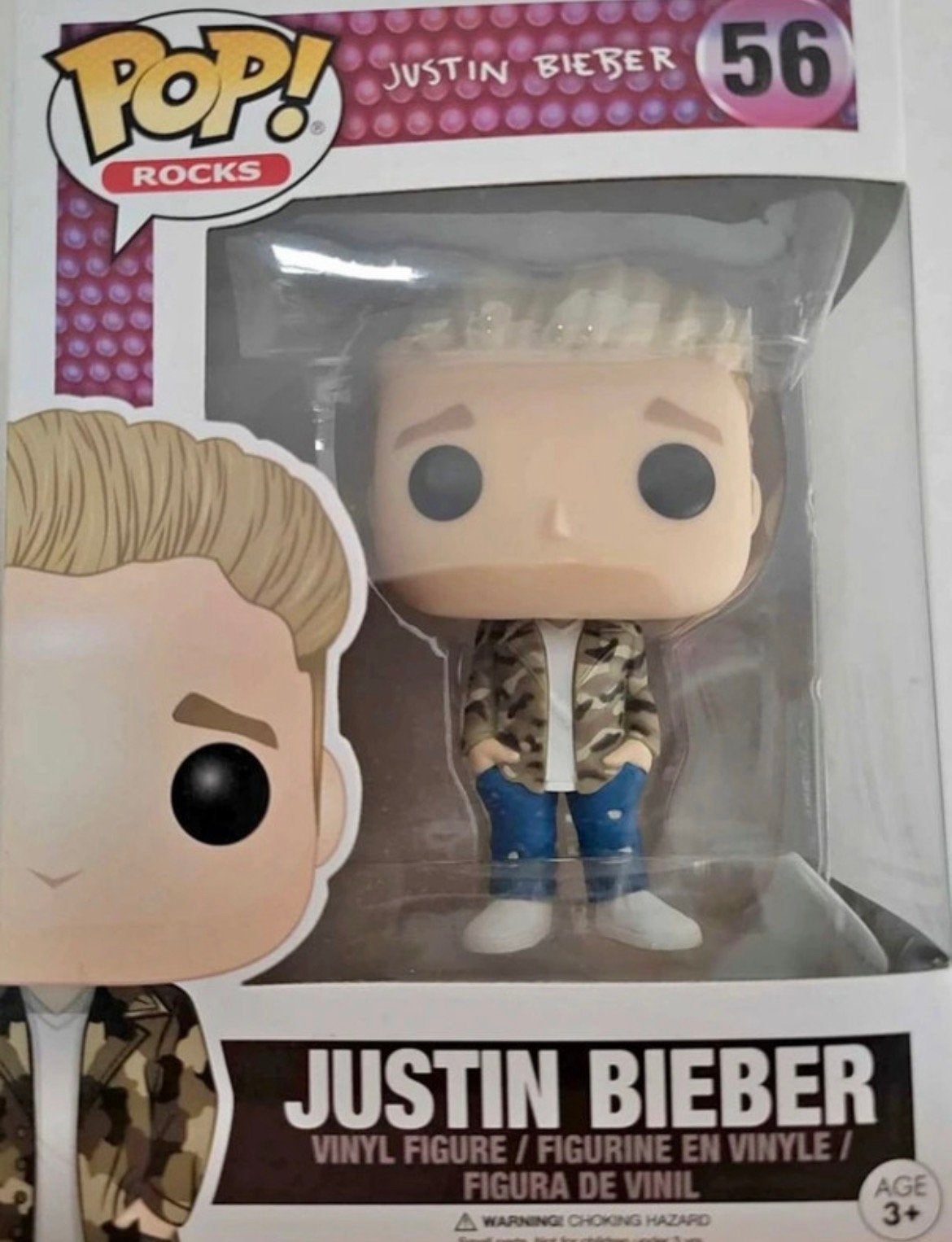 Funko Pop / Justin Bieber #56, Enlèvement, Neuf