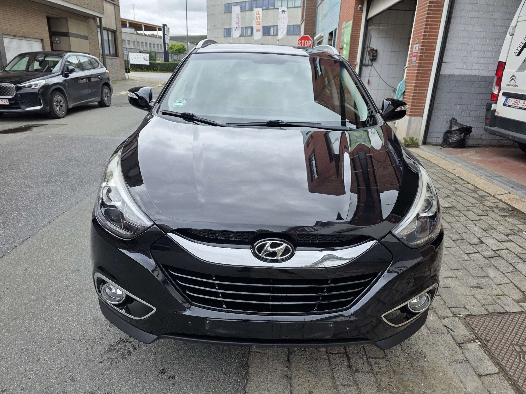 Hyundai ix35 iX35 2.0 CRDi 2WD Go! (bj 2014), Auto's, 100 kW, Euro 5, Zwart, 4 cilinders