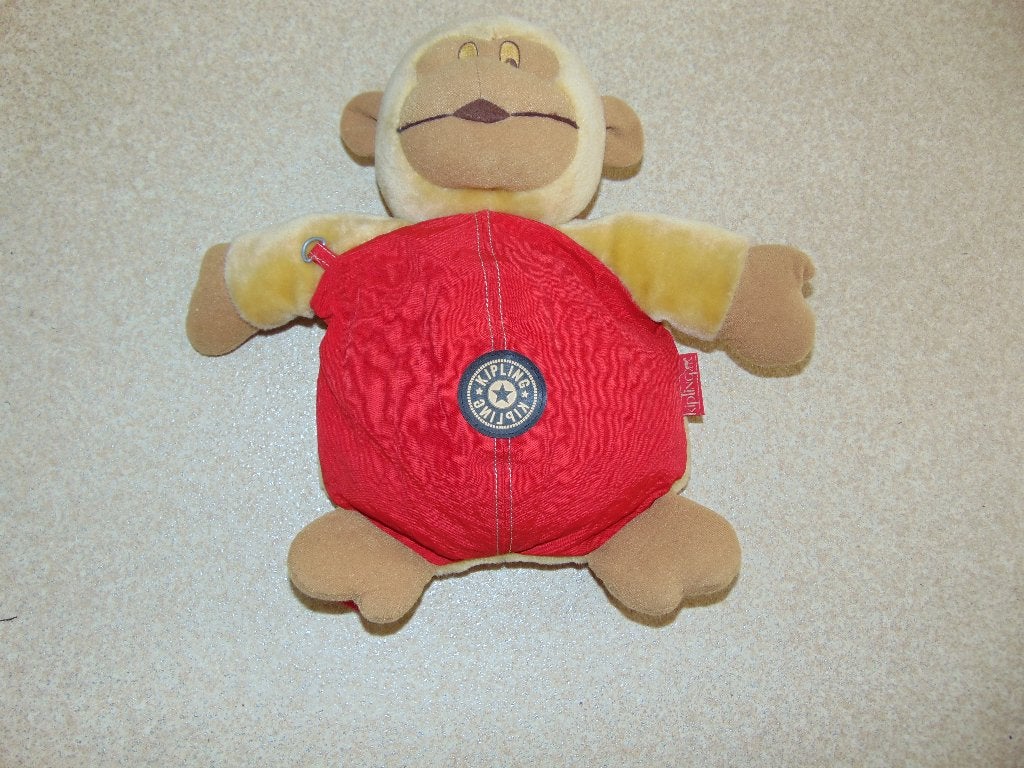 Kleuterrugzak Kipling, Ophalen of Verzenden, Gebruikt, Rood, Rugtas